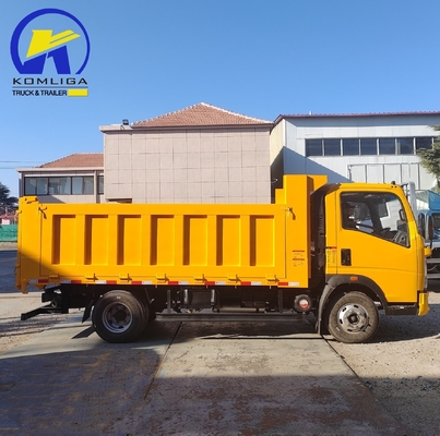 130HP 160HP μεταχειρισμένο σε καλή κατάσταση Mini Dump Truck Sinotruk HOWO Mini 4X2 6wheel