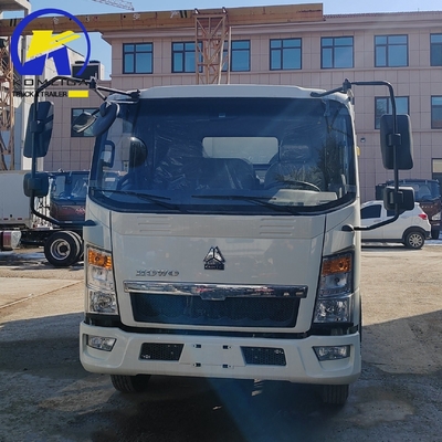 Σχεδιασμός ακτίνων ελαστικών 2024 Sinotruk HOWO 4X2 Mini Dump Truck με μία καμπίνα υπνοδωμάτιο και κλιματισμό