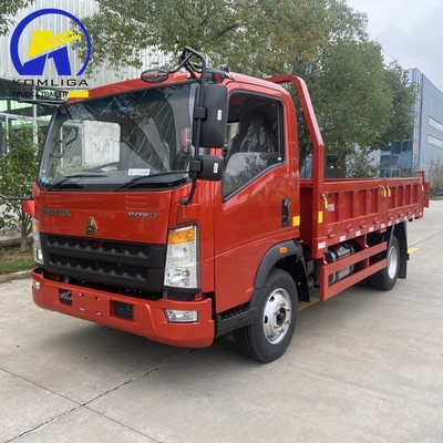 4x2 6wheels Sinotruk HOWO Mini Dump Truck με διαστάσεις κουβάς 20cbm