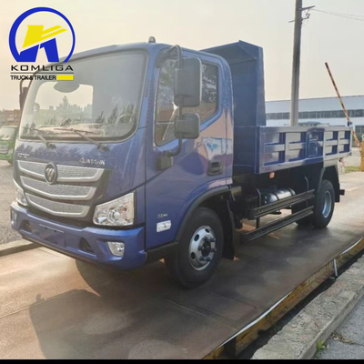 Sinotruk HOWO Hohan Foton 4X2 6τροχια Μίνι φορτηγό με 371HP χειροκίνητη μετάδοση