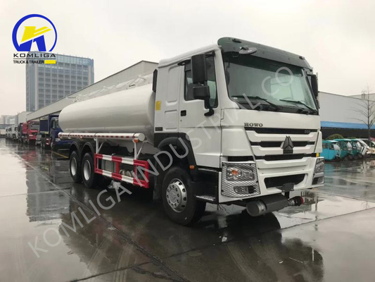 Εγχειρίδιο 6X4 20cbm 25cbm 20000/25000 λίτρα Sinotruck HOWO Shacman Diesel Tank Fuel Truck