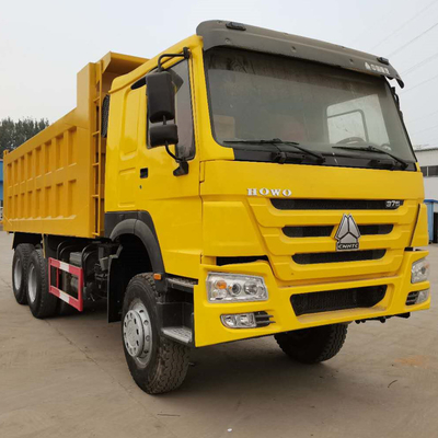 375HP Χρησιμοποιούμενο HOWO Sinotruk Καθαρή κατάσταση 6X4 καθίσματα ≤5 ευρώ 2