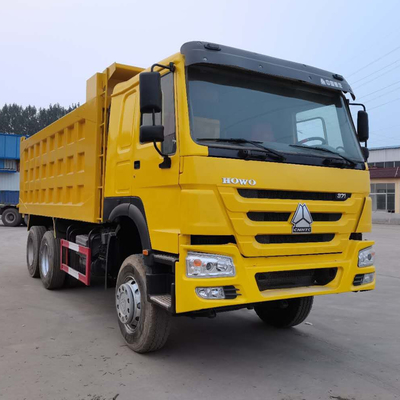 375HP Χρησιμοποιούμενο HOWO Sinotruk Καθαρή κατάσταση 6X4 καθίσματα ≤5 ευρώ 2