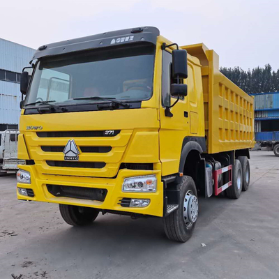 375HP Χρησιμοποιούμενο HOWO Sinotruk Καθαρή κατάσταση 6X4 καθίσματα ≤5 ευρώ 2