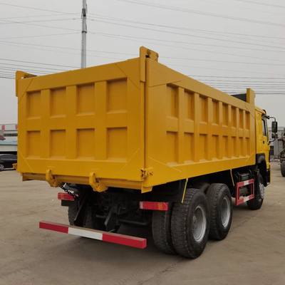 375HP Χρησιμοποιούμενο HOWO Sinotruk Καθαρή κατάσταση 6X4 καθίσματα ≤5 ευρώ 2