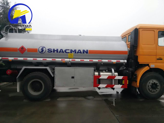 Shacman F2000 6X4 10 τροχών 270HP φορτηγό δεξαμενής καυσίμου με πιστοποίηση ISO