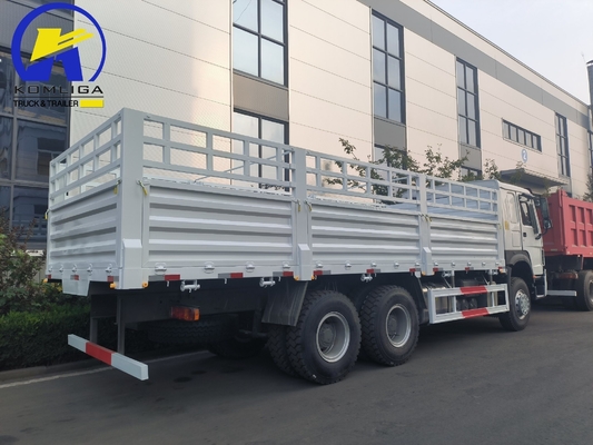 Sinotruk 6X4 400HP Μεταφορικό όχημα Box Cargo Dump Truck με εμπρόσθιο άξονα 2,4 τόνων