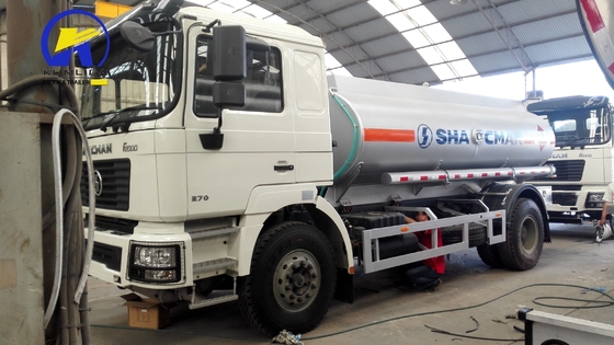 Shacman F2000 4X2 270HP Feul Tank Truck Oil Tanker Truck Χρησιμοποιούμενη χωρητικότητα 25-30 τόνων