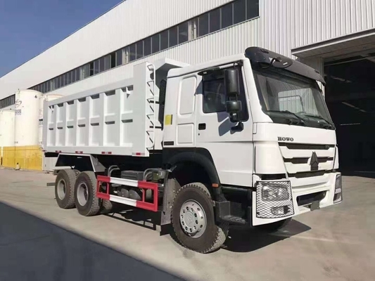 Μπροστά Στυλ ανύψωσης HOWO 10 ελαστικά 20cbm 6X4 Dumptruck με χειροκίνητο κιβώτιο