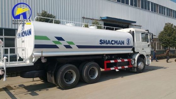 Shacman 6X4 10wheels 290HP 20cbm Feul δεξαμενή και δεξαμενή νερού φορτηγό με 371HP άλογο δύναμη