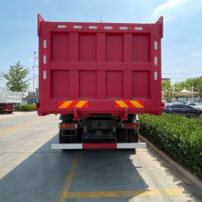 351-450hp HOWO 8X4 Heavy Duty Dumper με 12 τροχούς και 300L Tanker καυσίμου