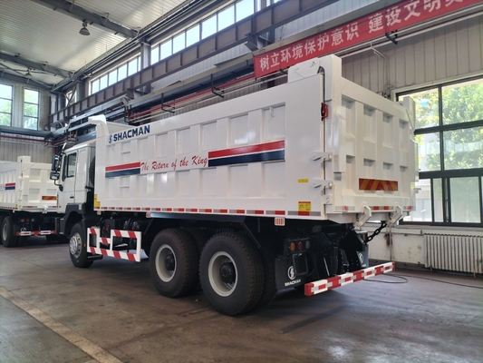 Shacman 6X4 10 τροχών 30t Tipper στην Αφρική με Hw76 καμπίνα και ανταλλακτικά υποστήριξη