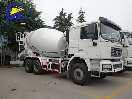 340HP Shacman F2000 6X4 10τροχιάς Συμπλέκτης Τσιμέντου φορτηγό χονδρικής σκόνης με 300L δεξαμενόπλοιο