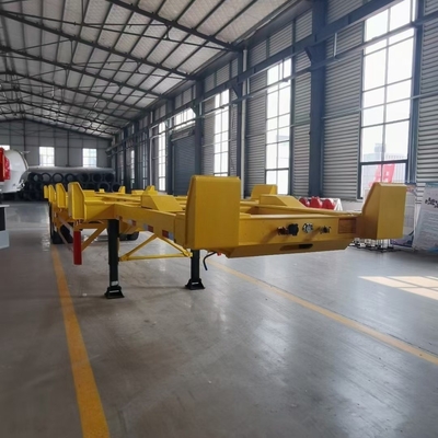 3 άξονες 20FT 40FT Κωνσταντινοφόρο Μεταφορικό Πλαισίου Σκελετός Ημιπροκατασκευή για Κωνσταντινοφόρο 1X20FT