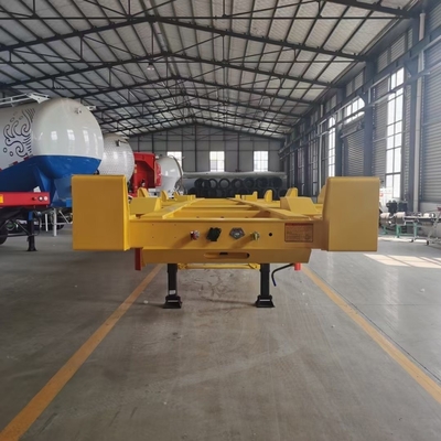 3 άξονες 20FT 40FT Κωνσταντινοφόρο Μεταφορικό Πλαισίου Σκελετός Ημιπροκατασκευή για Κωνσταντινοφόρο 1X20FT