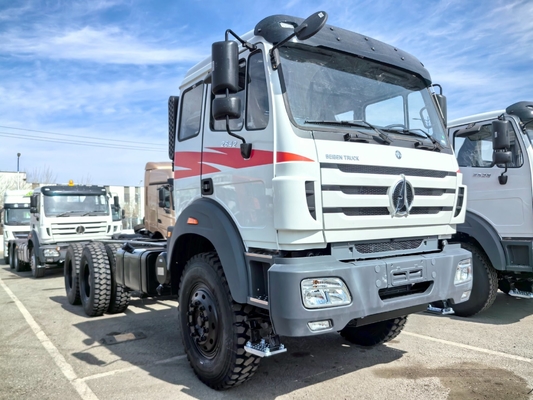 Beiben 6X4 6X6 380HP 420HP 10 Wheeler 2642 2638 Βόρεια Benz βαρύ φορτηγό φορτηγό κεφαλή ελκυστήρα φορτηγό στο Κονγκό