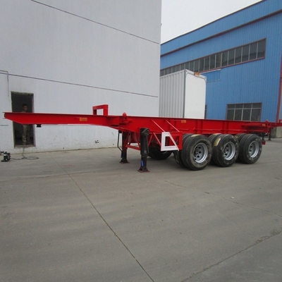 12500x2500x1650mm 3 άξονας 40 FT επίπεδα δεξαμενόπλοια ημιπροωθητήρα με πιστοποίηση ISO9001