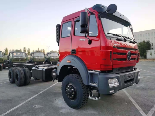 Κεφαλή ελκυστήρα Beiben 6X4 με 90 μονοκατεύθυνση πέμπτο τροχό και ελαστικά πιστοποιημένα ECE