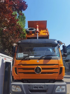 6X4 10 τροχών Beiben Dump Truck με χωρητικότητα φορτίου 31-40 τόνων και προσαρμόσιμες επιλογές