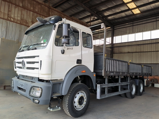 6X4 10 τροχών Beiben Dump Truck με χωρητικότητα φορτίου 31-40 τόνων και προσαρμόσιμες επιλογές