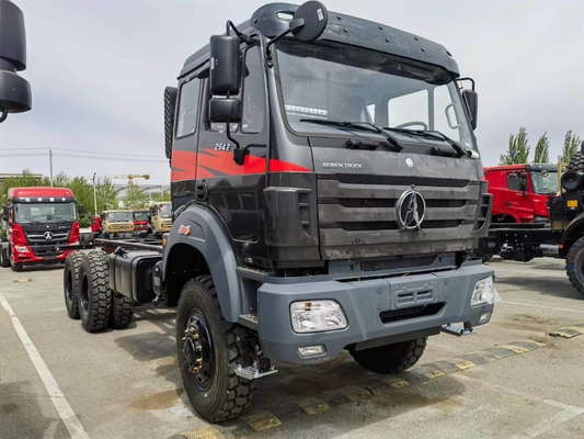 Βόρειος Benz Τρακτέρ φορτηγό Beiben 6X4 για βαρέα καθίσματα φορτίου ≤5 χωρητικότητα φορτίου 31-40t