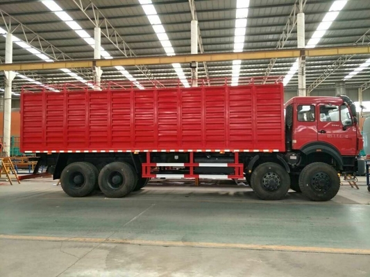 Beiben Dump Cargo Truck Tractor Truck 6X4 με προσαρμογή συστήματος διεύθυνσης Zf8098