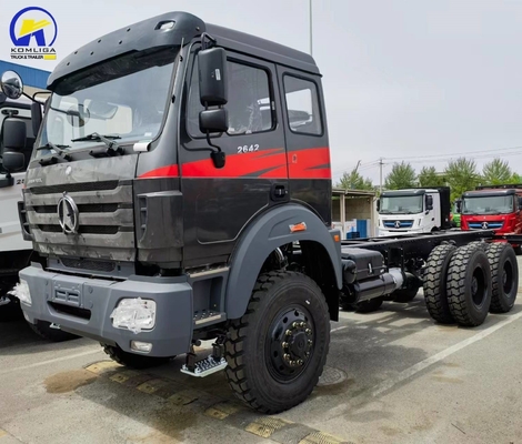 6X4 βαρύ φορτίο LHD Rhd Τρακτέρ άλογο φορτηγό με Ng80b μακρύ καμπίνο και μονόκλινο