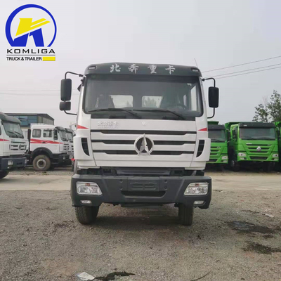 Beiben 6X4 10 Wheeler Χρησιμοποιούμενο Prime Mover Τρακτόρο Κεφαλοφόρο με σύστημα διεύθυνσης Zf8098