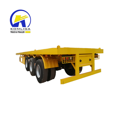 Προσαρμοσμένο 40FT Flatbed Trailer 40 prime Container Transport Chassis με επιλογή ABS