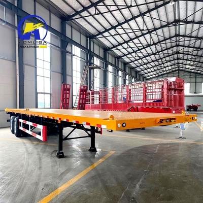 Προσαρμοσμένο 40FT Flatbed Trailer 40 prime Container Transport Chassis με επιλογή ABS