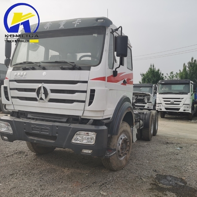 12.00r20 Ραδιακό ελαστικό 11 10 1 Beiben 6X4 10wheeler Τρακτέρ κεφαλή φορτηγό για το όφελος