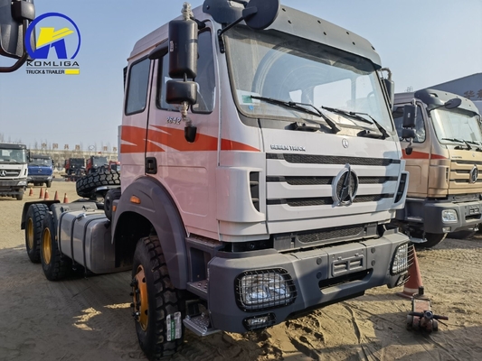 Beiben 6X4 380HP 10 τροχών 30-40 τόνων Τρακτέρ/Κεφαλή ρυμουλκούμενου με μακρύ θάλαμο Ng80b