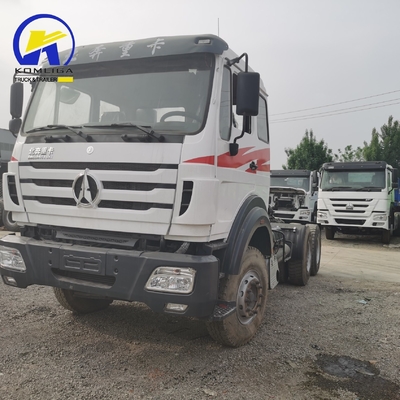 Beiben 6X4 380HP 10 τροχών 30-40 τόνων Τρακτέρ/Κεφαλή ρυμουλκούμενου με μακρύ θάλαμο Ng80b