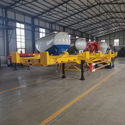 Jost 2,0 ή 3,5 ίντσες King Pin 40 τόνους 40FT 20FT Κινέζικο κοντέινερ Skeleton Trailer