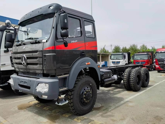 90 Μία κατεύθυνση πέμπτο τροχό Beiben Tipper Truck για την Αφρική Wp12.420e32 Μηχανή χρησιμοποιείται