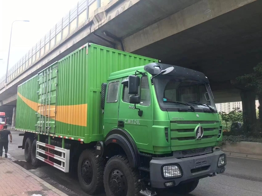 Σχεδιασμός ακτίνων ελαστικών Euroii Benz Beiben βαρύ φορτηγό 8X8 φορτίου για αφρικανικές χώρες