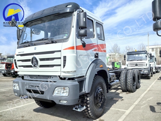 Βόρεια Beiben Mercedes 2024 6X4 φορτηγό φορτηγό υπόστεγο με χειροκίνητο κιβώτιο μετάδοσης στο Κονγκό