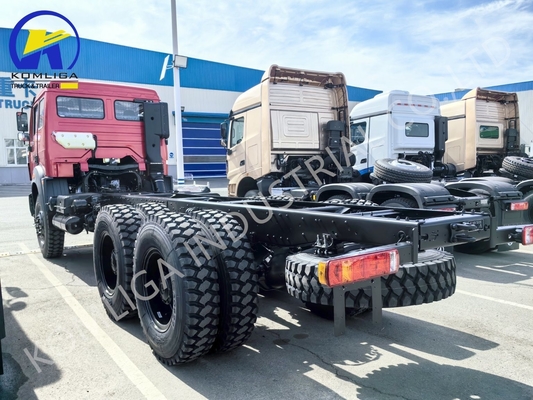 Βόρεια Beiben Mercedes 2024 6X4 φορτηγό φορτηγό υπόστεγο με χειροκίνητο κιβώτιο μετάδοσης στο Κονγκό