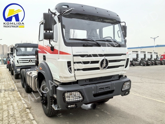6X4 τροχιά 420HP Mercedes Τρακτέρ ρυμουλκούμενο κεφαλή φορτηγό για το Κονγκό 2024 Benz Beiben