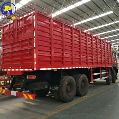 Φορτηγό Beiben προς το Κονγκό Βόρεια Benz 8X8 12τροχούς Φορτηγό φορτίου με 8X4 τροχούς κίνησης