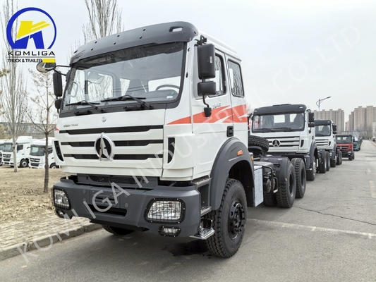 Ντίζελ Beiben V3 τρακτέρ φορτηγά 2642 6 * 6 ρυμουλκούμενο φορτηγό για τις ανάγκες σας