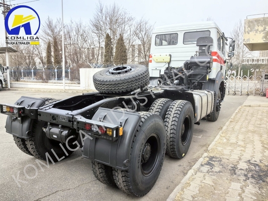 Ντίζελ Beiben V3 τρακτέρ φορτηγά 2642 6 * 6 ρυμουλκούμενο φορτηγό για τις ανάγκες σας