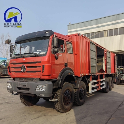 Χρησιμοποιούμενο φορτηγό Beiben 6X4 8X4 8X8 10τροχούς 12τροχούς φορτίο τρίκυκλο τύπου φορτηγού Box φορτηγό