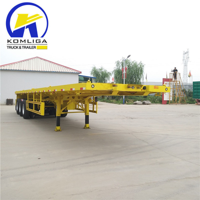 12500x2500x1650mm 3άξονα 45FT ομοιόμορφο ημιπροκατασκευαστικό 4άξονα 53FT