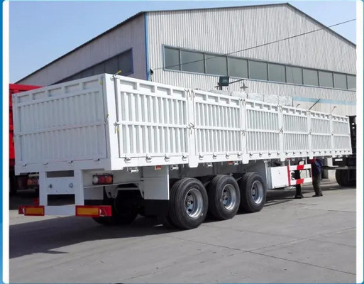 40FT 40 Ton 60 Ton 3 Άξονας πλευρικής φύλαξης φορτίου ρυμουλκούμενο πόρτες χιντζάκια για προσαρμοσμένο αίτημα