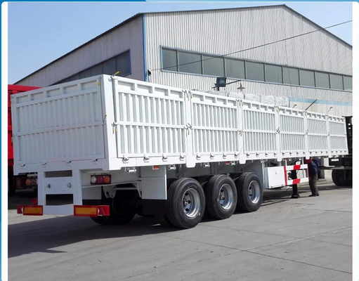 40FT 40 Ton 60 Ton 3 Άξονας πλευρικής φύλαξης φορτίου ρυμουλκούμενο πόρτες χιντζάκια για προσαρμοσμένο αίτημα