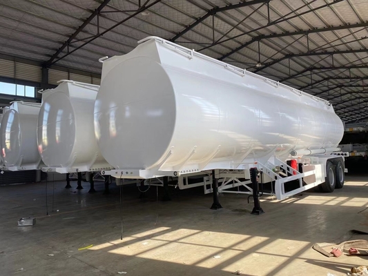 Τρίο άξονες 40000L 45000L 50000L Παρασκευαστές ρυμουλκούμενων ντίζελ για διανομή καυσίμου