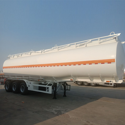 7000-8000mm Τροχιακή βάση 3 Άξονας 45000L Βενζίνη Μεταφορά πετρελαίου Τανκίρο Καυσίμου Τανκίρο Τροχό