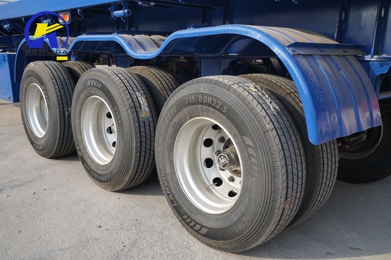 3 άξονες Fuwa Flatbed Semi Trailer με τεχνική υποστήριξη ανταλλακτικών
