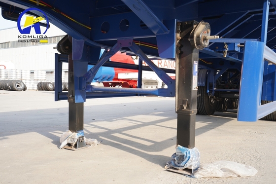 3 άξονες Fuwa Flatbed Semi Trailer με τεχνική υποστήριξη ανταλλακτικών